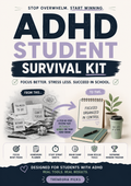ADHD Student Survival Kit + 2 Bonus Packs