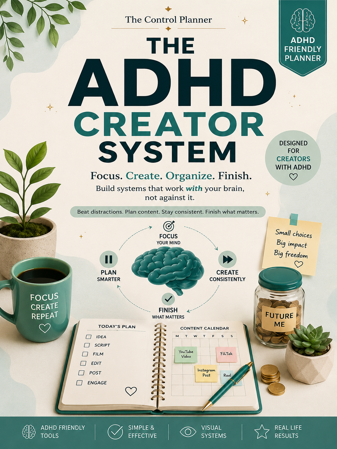 ADHD Creator System + 2 Bonus Packs