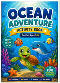 Ocean Adventure Activity Pack – Fun Learning Book for Kids